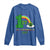 Funny First 1st St Patrick's Day Long Sleeve Shirt Shamrock Rainbow Glitter Print