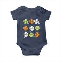 Funny Skibidi Rizz St Patrick's Day Baby Onesie Shamrock Clover Candy Rizzler Meme
