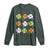 Funny Skibidi Rizz St Patrick's Day Long Sleeve Shirt Shamrock Clover Candy Rizzler Meme