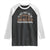 Funny American Football I'm Just Here For The Snacks Raglan Shirt Glitter Print