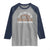 Funny American Football I'm Just Here For The Snacks Raglan Shirt Glitter Print