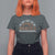 Funny American Football I'm Just Here For The Snacks T Shirt For Women Glitter Print