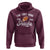 Funny American Football I'm Just Here For The Snacks Hoodie Vintage Star