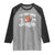 Funny American Football I'm Just Here For The Snacks Raglan Shirt Vintage Star