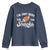 Funny American Football I'm Just Here For The Snacks Youth Sweatshirt Vintage Star