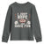 Funny American Football Youth Sweatshirt I Just Hope Both Team Have Fun Helmet