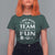 Funny American Football T Shirt For Women I Just Hope Both Team Have Fun Game Day