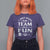 Funny American Football T Shirt For Women I Just Hope Both Team Have Fun Game Day