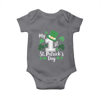 Funny My 1st St Patrick's Day Baby Onesie Shamrock
