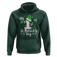 Funny My 1st St Patrick's Day Hoodie Shamrock