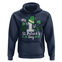 Funny My 1st St Patrick's Day Hoodie Shamrock