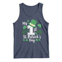 Funny My 1st St Patrick's Day Tank Top Shamrock