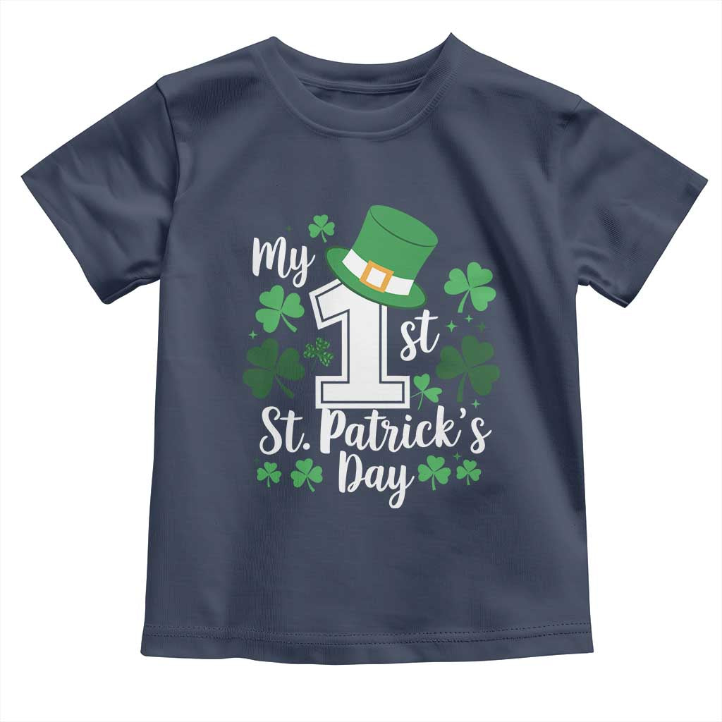 Funny My 1st St Patrick's Day Toddler T Shirt Shamrock
