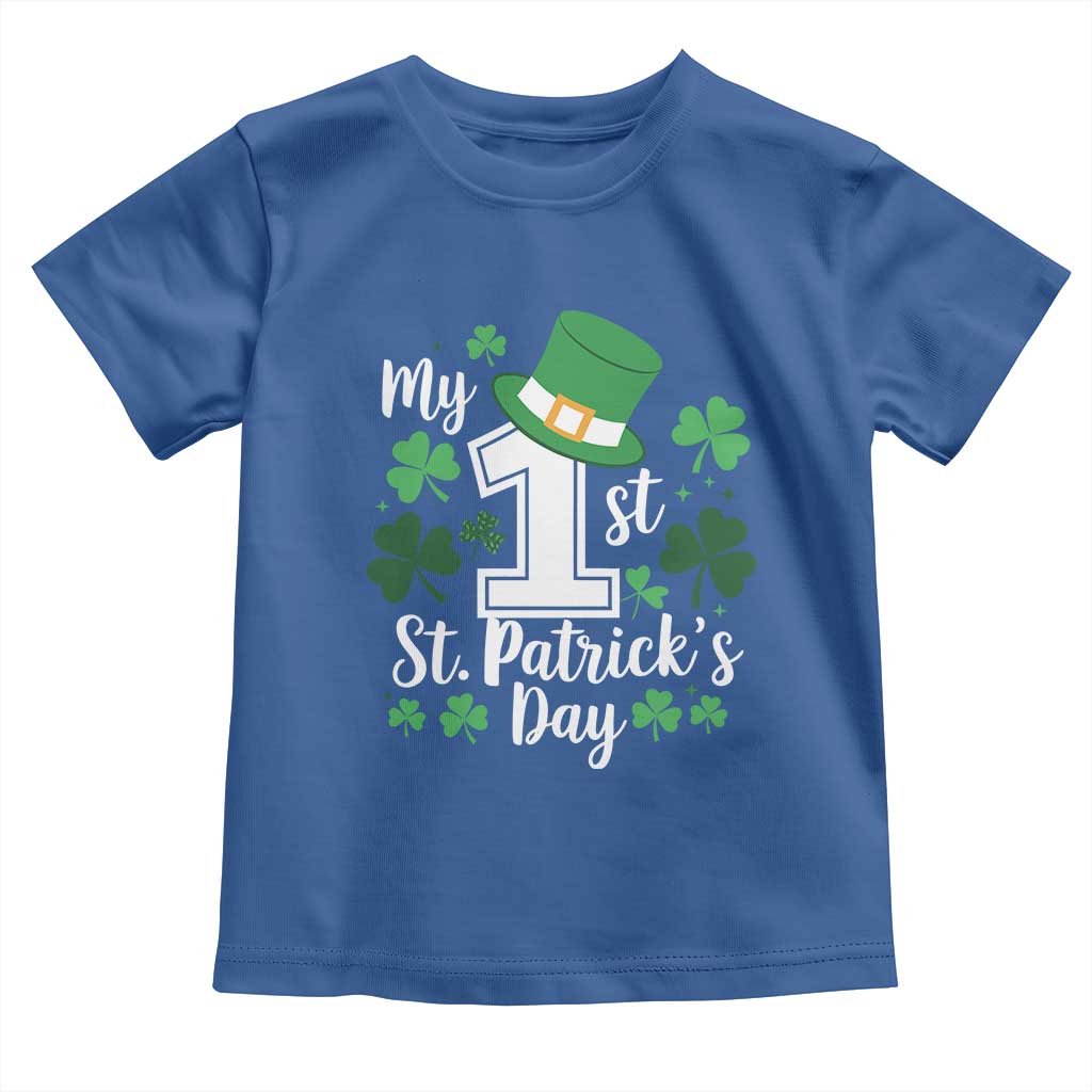 Funny My 1st St Patrick's Day Toddler T Shirt Shamrock