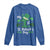 Funny My 1st St Patrick's Day Long Sleeve Shirt Shamrock Glitter Print