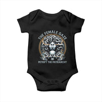 The Female Gaze Petrify The Patriarchy Baby Onesie Feminist
