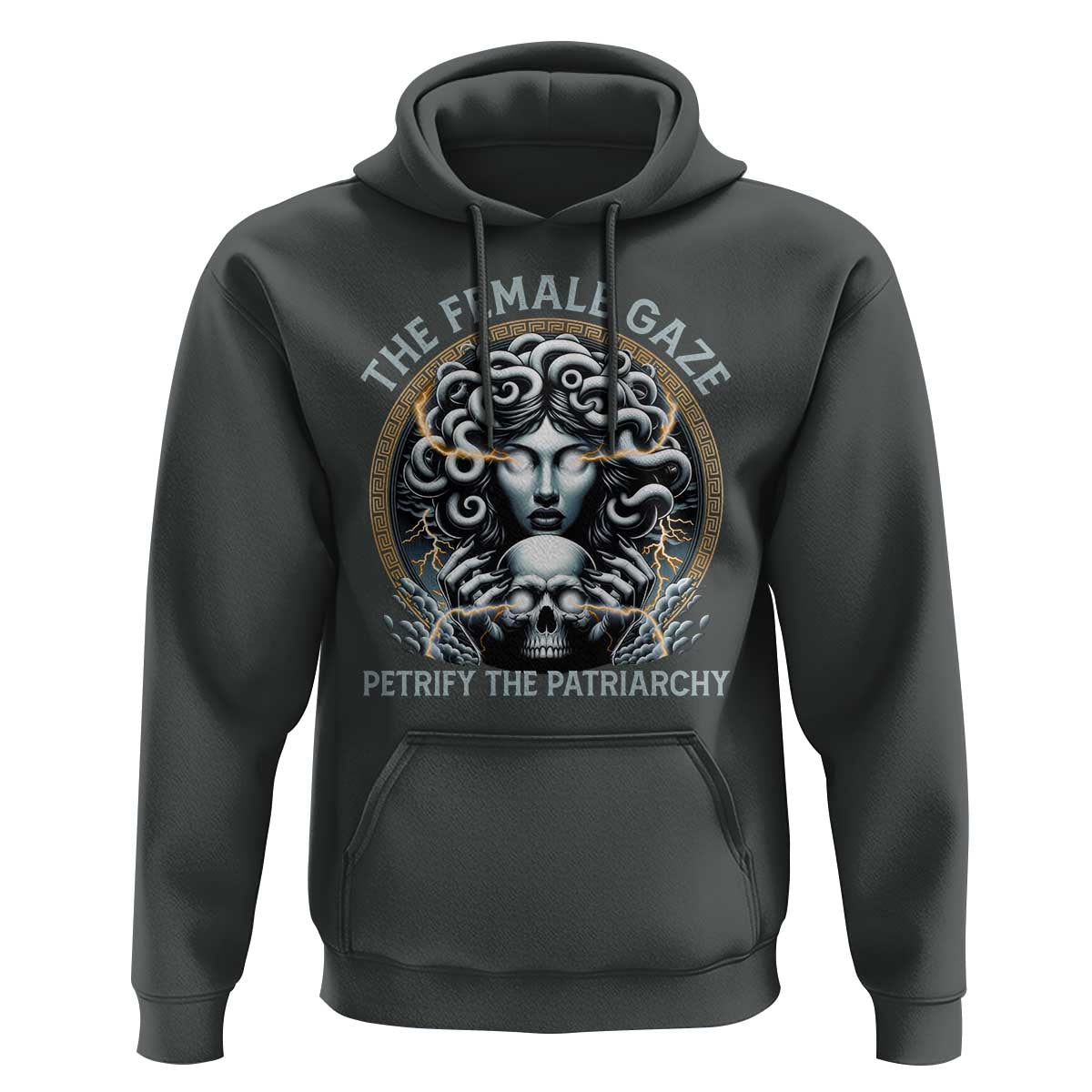 The Female Gaze Petrify The Patriarchy Hoodie Feminist
