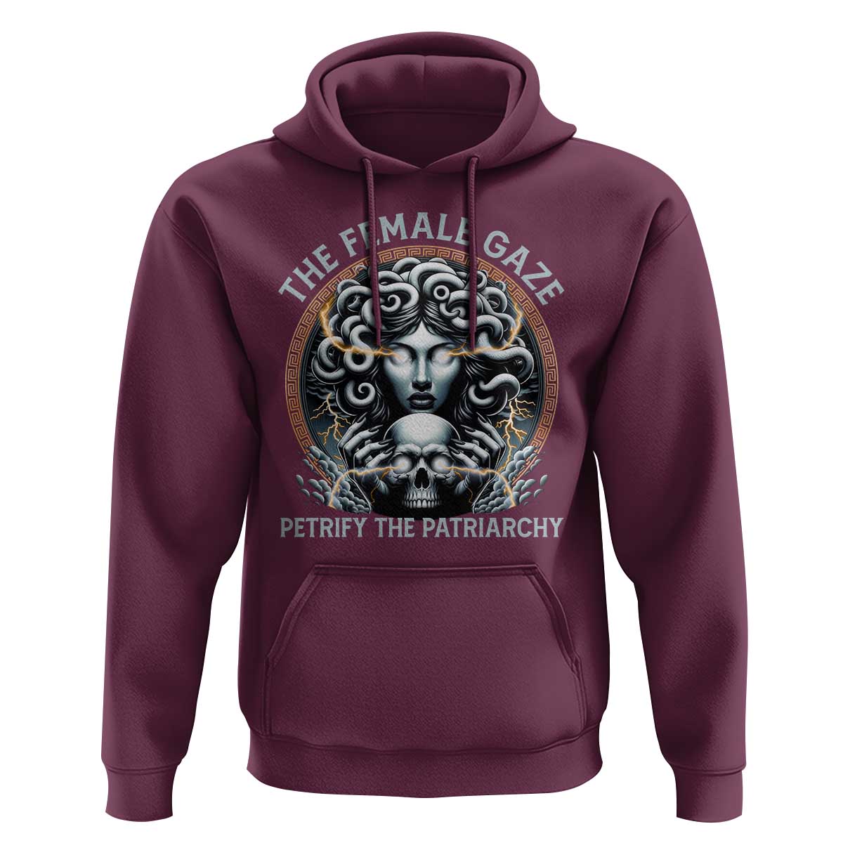 The Female Gaze Petrify The Patriarchy Hoodie Feminist