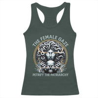 The Female Gaze Petrify The Patriarchy Racerback Tank Top Feminist