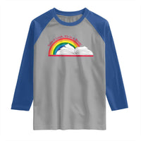 Take A Look It's In A Book Raglan Shirt Reader Lover Librarian Rainbow