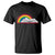 Take A Look It's In A Book T Shirt Reader Lover Librarian Rainbow