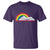 Take A Look It's In A Book T Shirt Reader Lover Librarian Rainbow