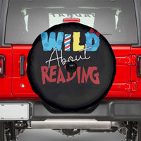 Funny Wild About Reading Spare Tire Cover Reader Lover Librarian