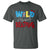 Funny Wild About Reading T Shirt Reader Lover Librarian