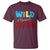 Funny Wild About Reading T Shirt Reader Lover Librarian