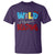 Funny Wild About Reading T Shirt Reader Lover Librarian