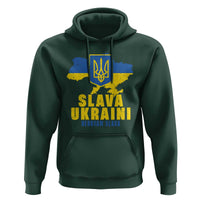 Slava Ukraini Heroyam Slava Hoodie Vintage Ukrainian Flag
