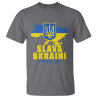 Slava Ukraini Heroyam Slava T Shirt Vintage Ukrainian Flag