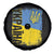 Ukraine Pride Ykpaiha Spare Tire Cover Vintage Ukrainian Flag