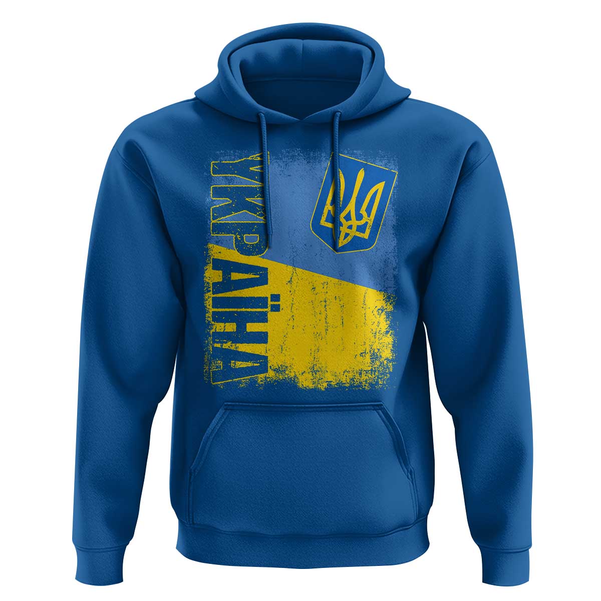Ukraine Pride Ykpaiha Hoodie Vintage Ukrainian Flag