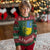 Ukraine Pride Ykpaiha Knitted Sweatshirt Vintage Ukrainian Flag - Wonder Print Shop