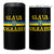 Ukraine Pride Slava Ukraini 4 in 1 Can Cooler Tumbler Vintage Ukrainian Flag