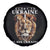 Glory To Ukraine Slava Ukraini Spare Tire Cover Lion King