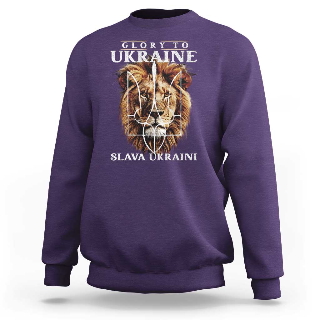 Glory To Ukraine Slava Ukraini Sweatshirt Lion King