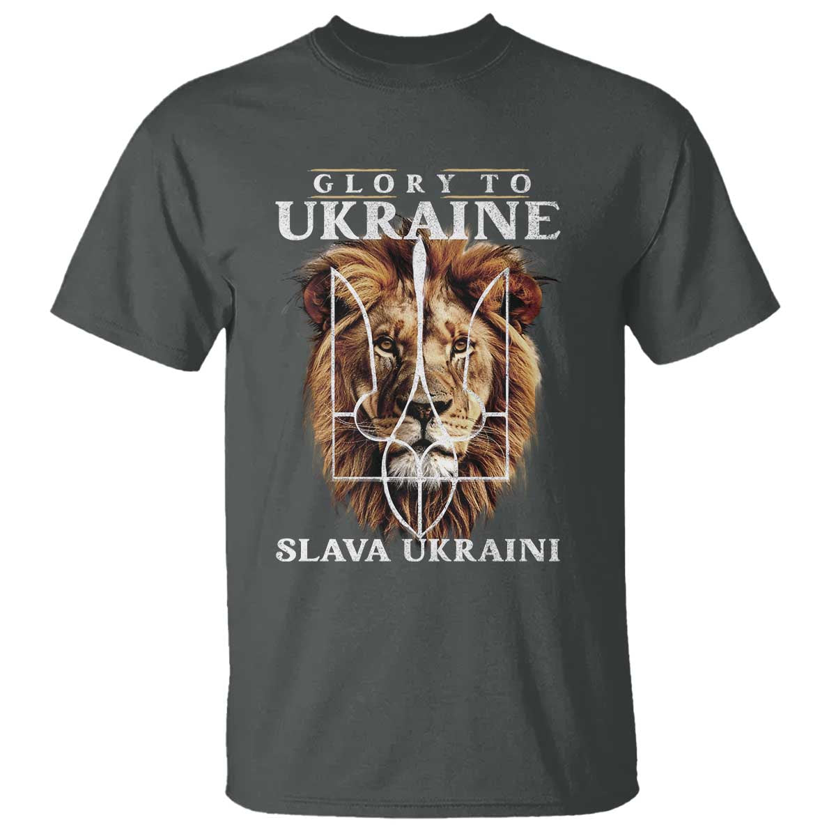Glory To Ukraine Slava Ukraini T Shirt Lion King