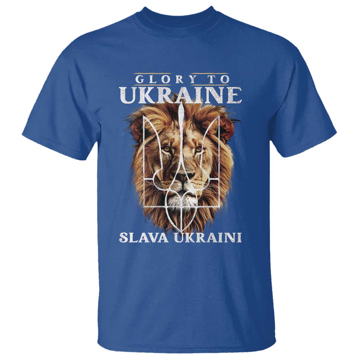 Glory To Ukraine Slava Ukraini T Shirt Lion King