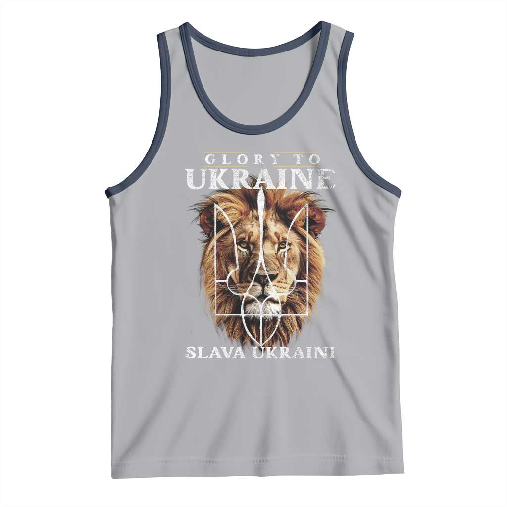 Glory To Ukraine Slava Ukraini Tank Top Lion King