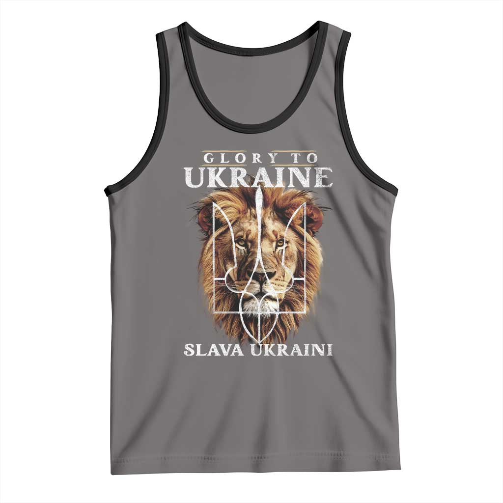 Glory To Ukraine Slava Ukraini Tank Top Lion King