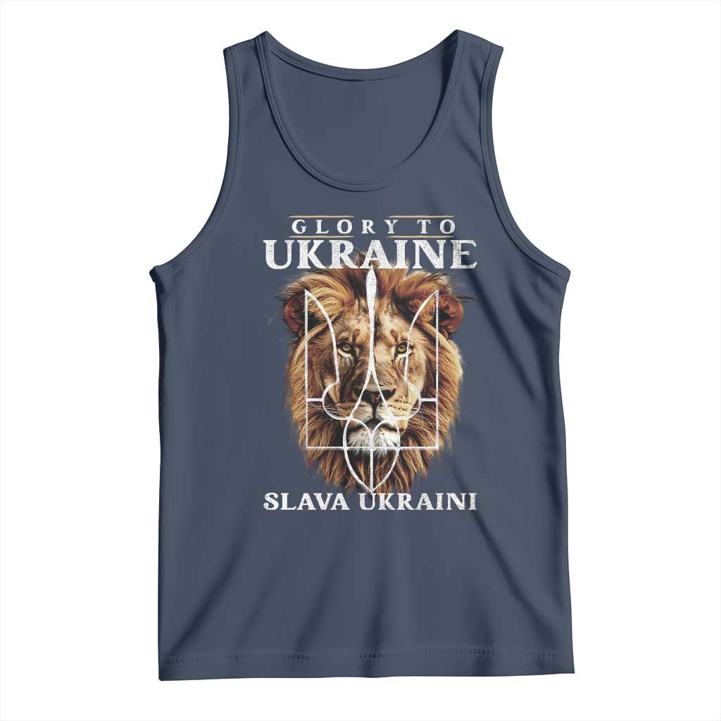 Glory To Ukraine Slava Ukraini Tank Top Lion King