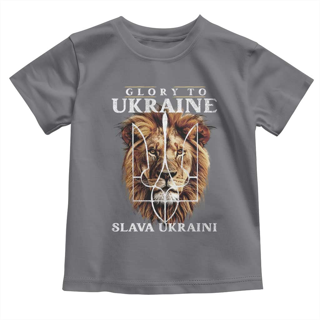 Glory To Ukraine Slava Ukraini Toddler T Shirt Lion King