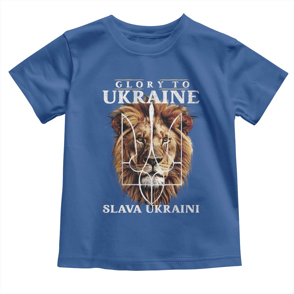 Glory To Ukraine Slava Ukraini Toddler T Shirt Lion King