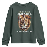 Glory To Ukraine Slava Ukraini Youth Sweatshirt Lion King