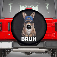 Funny Easter Bruh Bunny Sunglasses Meme Spare Tire Cover
