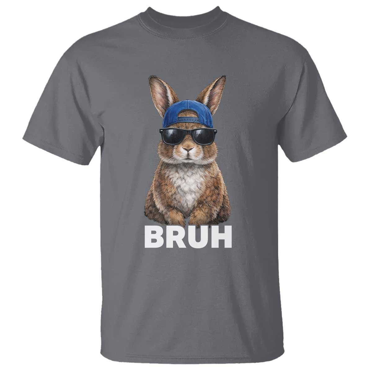 Funny Easter Bruh Bunny Sunglasses Meme T Shirt