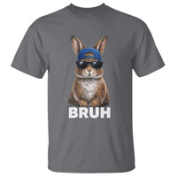 Funny Easter Bruh Bunny Sunglasses Meme T Shirt