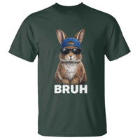 Funny Easter Bruh Bunny Sunglasses Meme T Shirt
